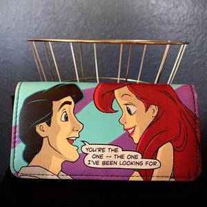 Disney Hot Topic The Little Mermaid Graphic Wallet